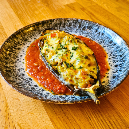 Berenjena Rellena